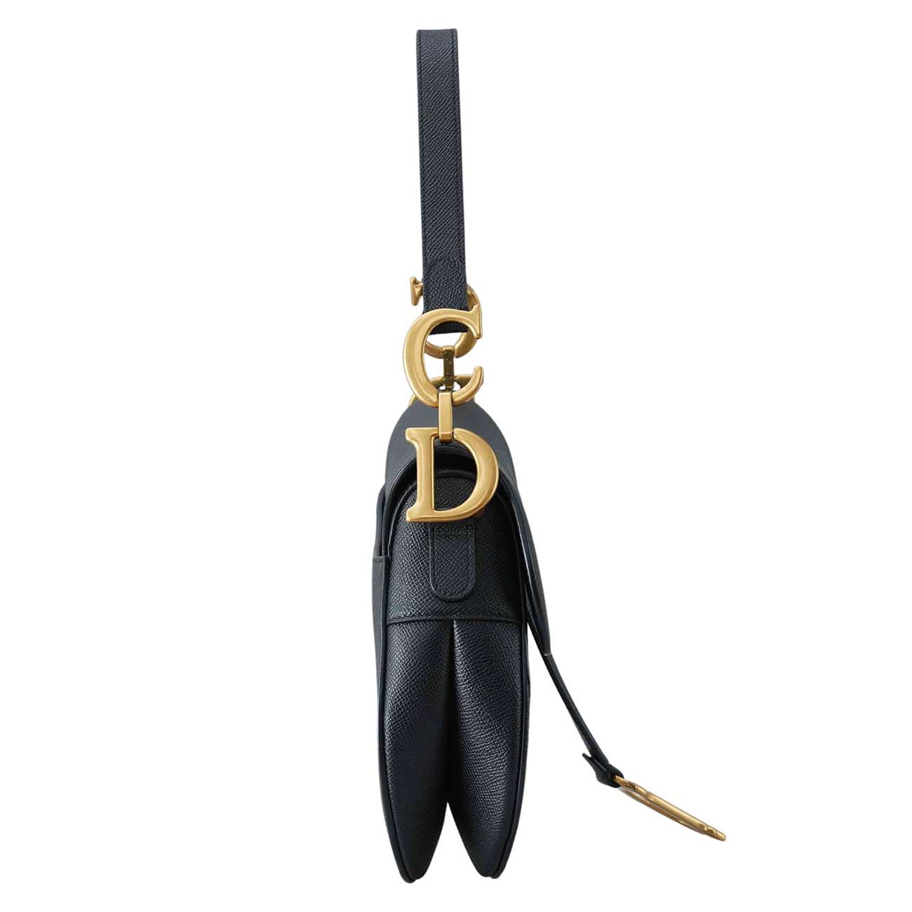 CHRISTIAN DIOR(USED)크리스찬디올 카프스킨 새들 백